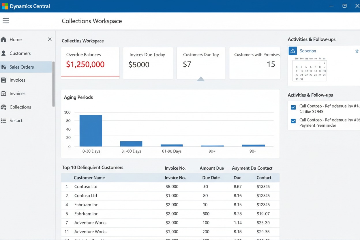 Accounts Receivable in Business Central: From First Customer to Collected Cash