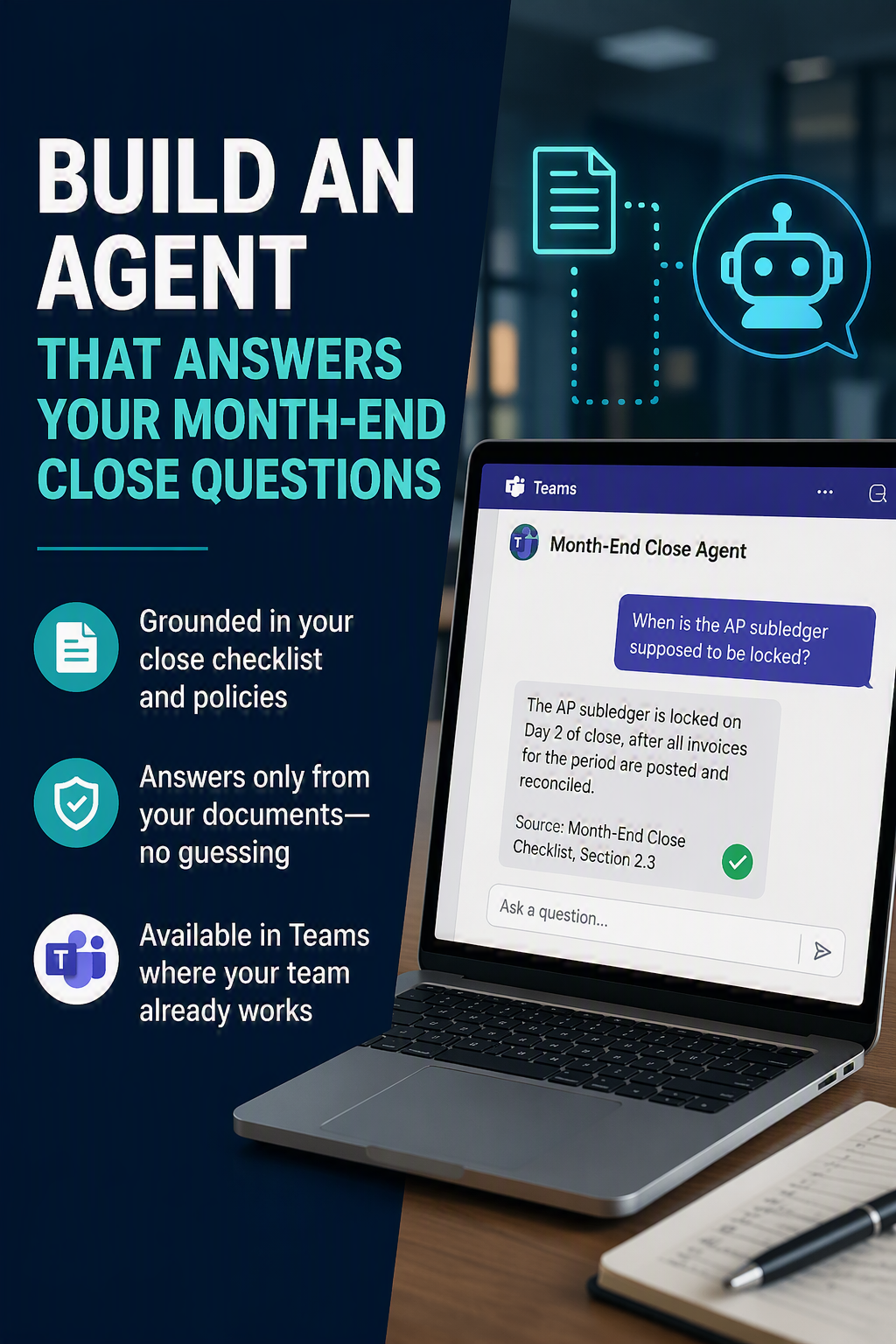 Build an Agent That Answers Your Month-End Close Questions