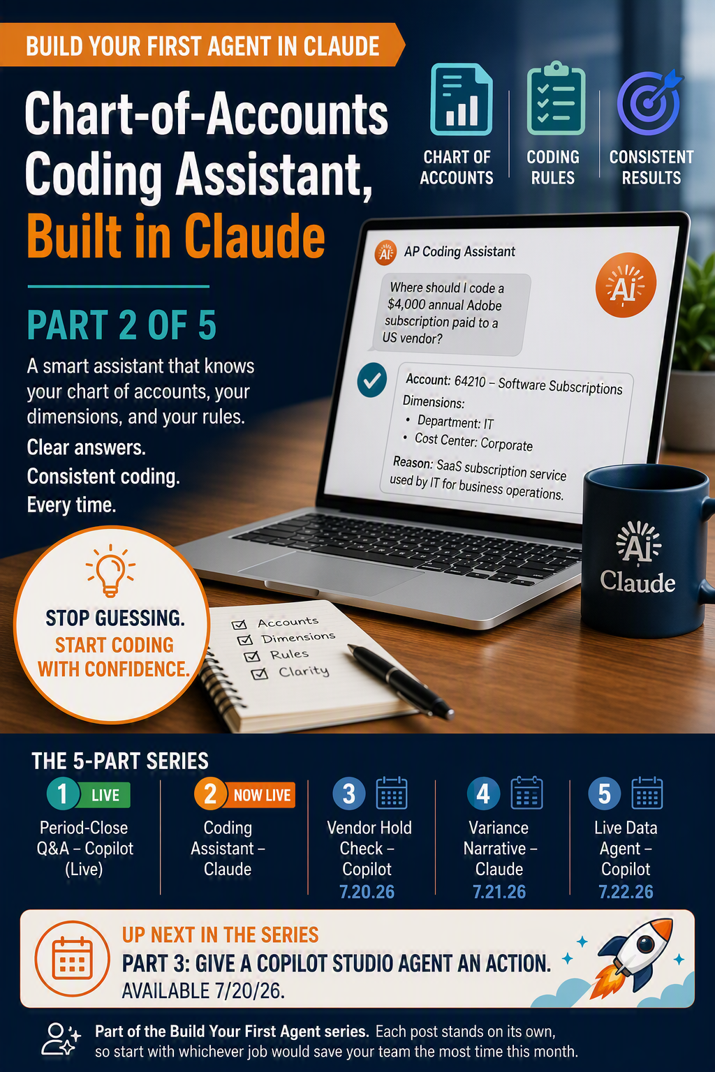 A Chart-of-Accounts Coding Assistant, Built in Claude