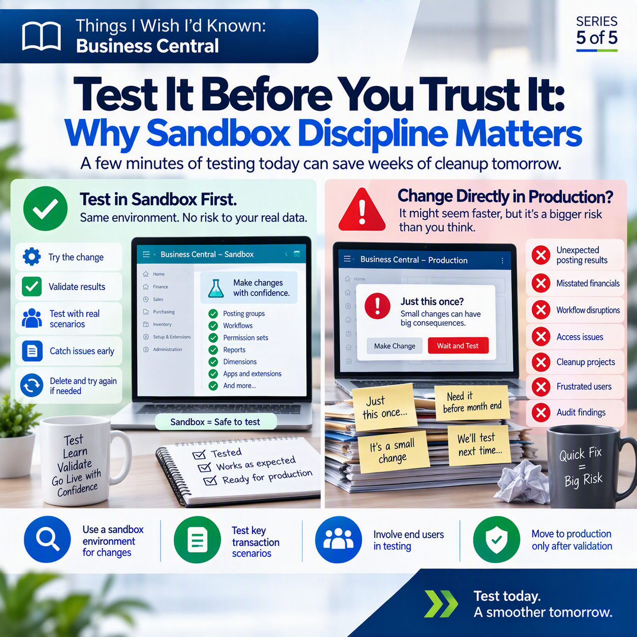 Test It Before You Trust It: Why Sandbox Discipline Matters